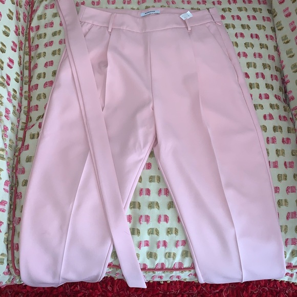 GLAMOROUS Brand Light Pink Trousers - Picture 2 of 7